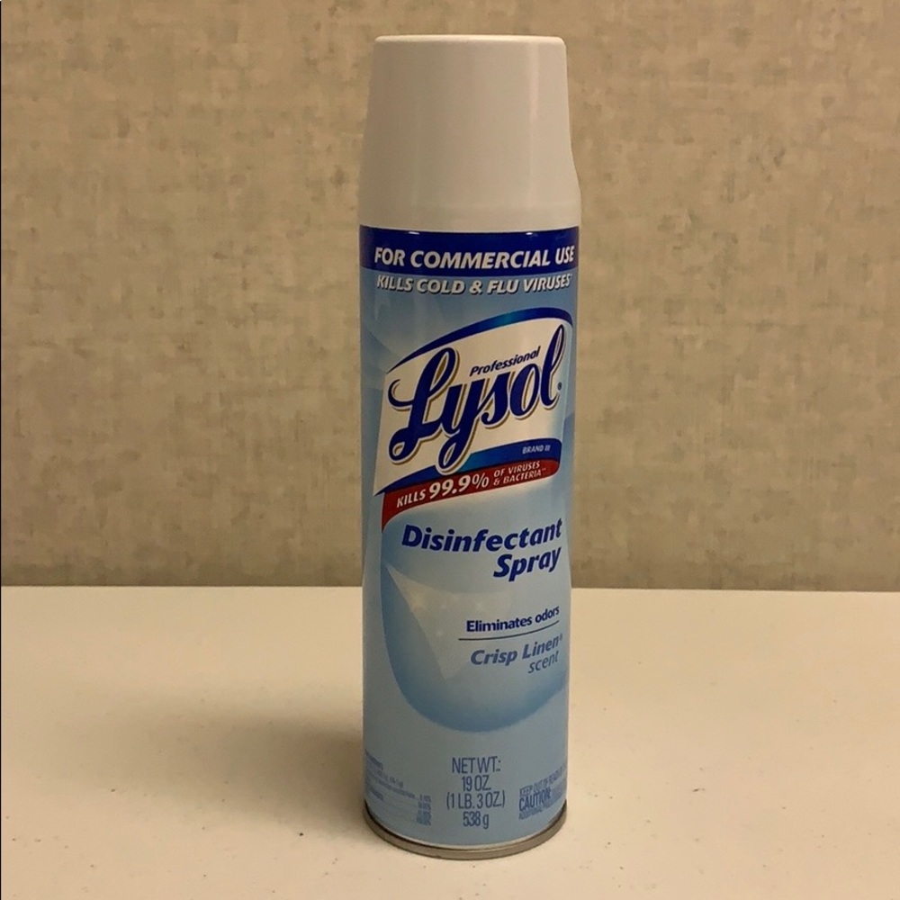 (1) Lysol Disinfectant Spray